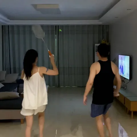 집에서 치는 배드민턴