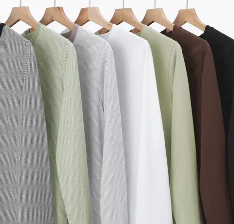 84.  무인양품 크루넥 긴소매 티셔츠👕