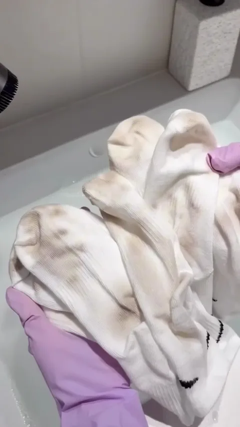 白靴下のお洗濯に 🧦