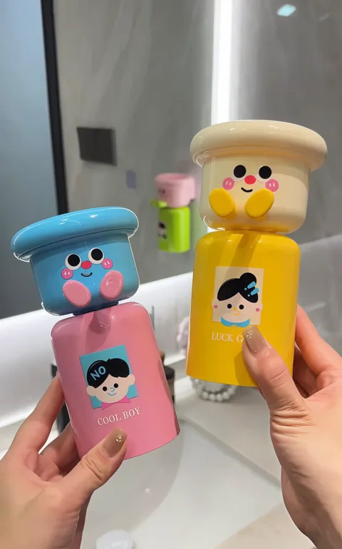 캐릭터자석 양치컵