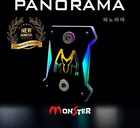 몬스터샵 몬스터거치대 배달대행거치대 파노라마거치대 RGB 파노라마1구본체 HP-100