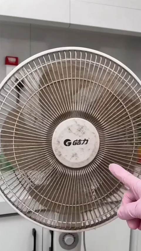 62 분해없이 선풍기 먼지 싹!
