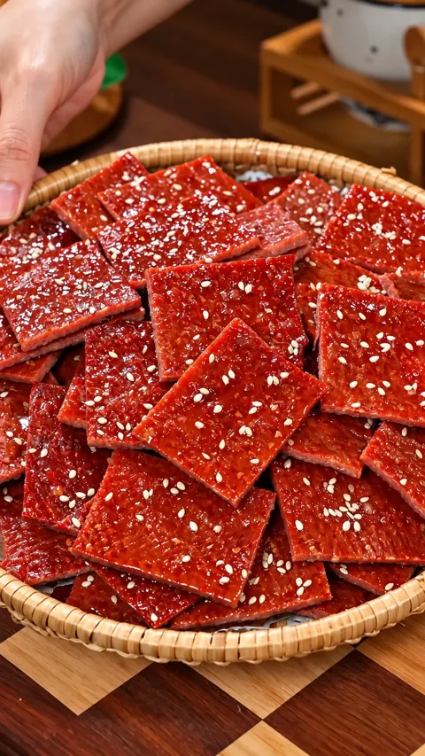 65 | 🥩 添加物ゼロ！超簡単手作りジャーキー✨