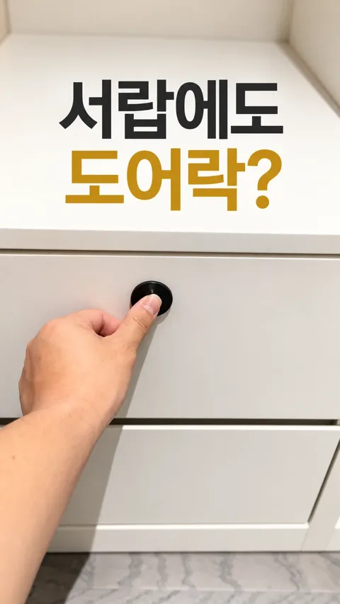 131. 지문인식 서랍 잠금장치