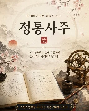 [사주] 내 팔자 속 숨은 답은 뭘까?