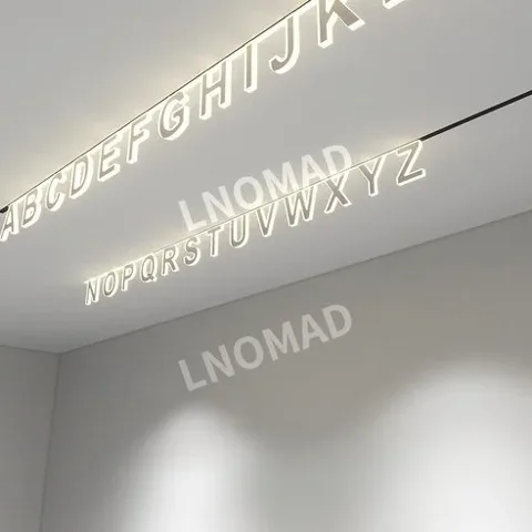 227. 알파벳 레일조명