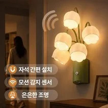 53. 무선 벽걸이 무드등