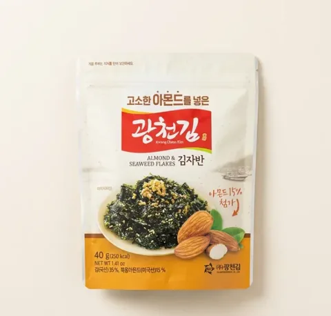 [아몬드듬뿍] 김자반,40g,10봉