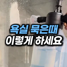 [19] 욕실 청소 폼스프레이건