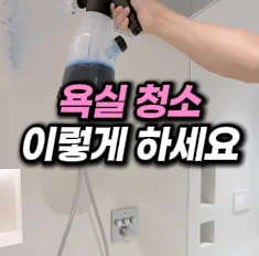 28. 욕실 청소 아이템