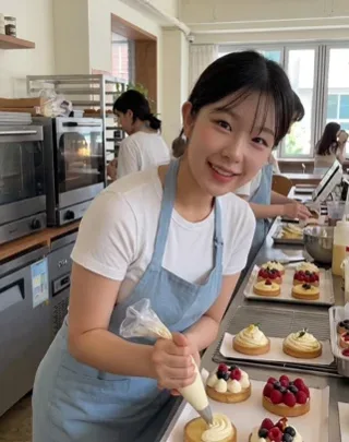 유니 | 밤리단길 카페 디저트 요리