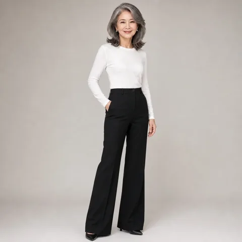 36. 스판 세미 부츠컷 슬랙스
