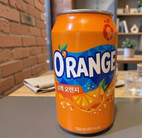 환타 오렌지 탄산음료
