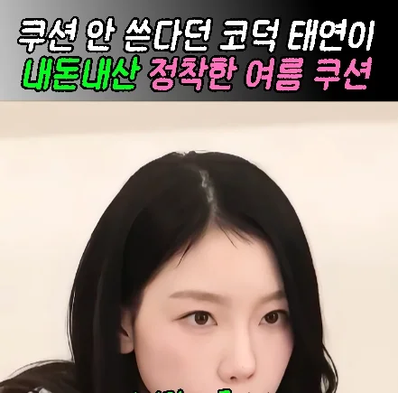 14 태연 내돈내산 쿠션