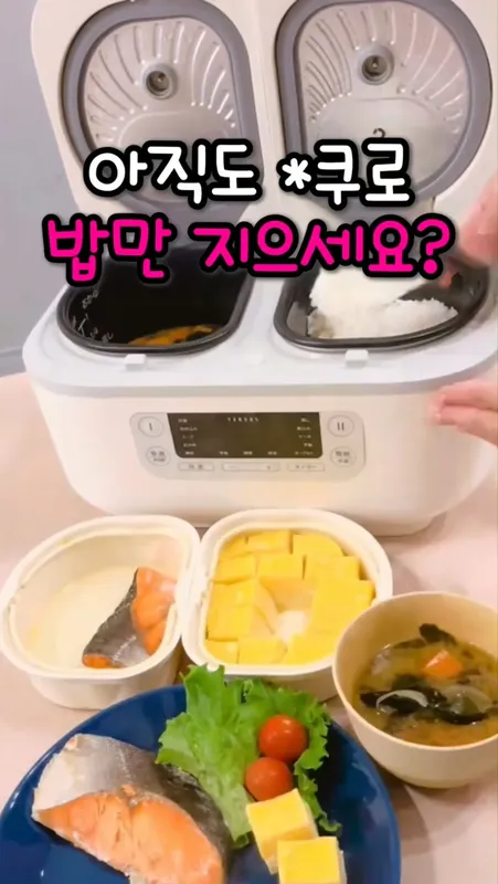 19. 2솥 멀티 쿠커