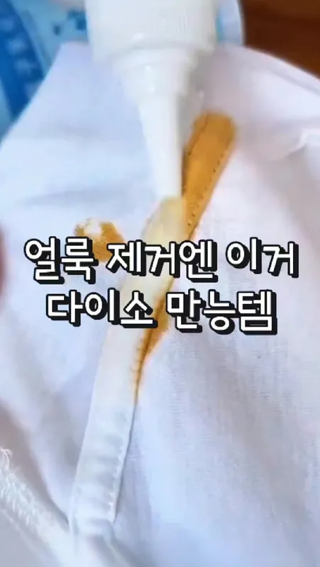 196. 초간단 강력 얼룩 제거제