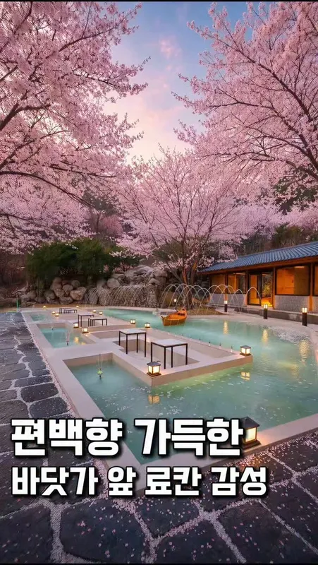 23. 편백향 가득 바다앞 료칸감성