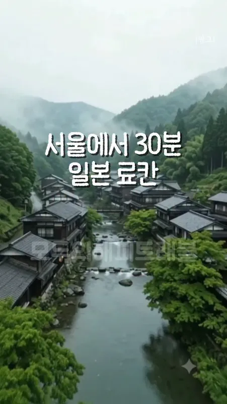 [001]서울에서 30분 일본 료칸