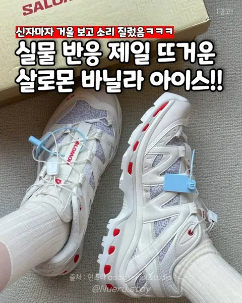 [62] 살로몬 바닐라 아이스