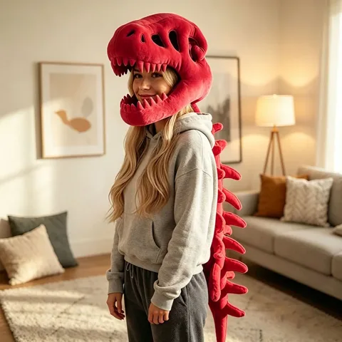 공룡뼈 모자