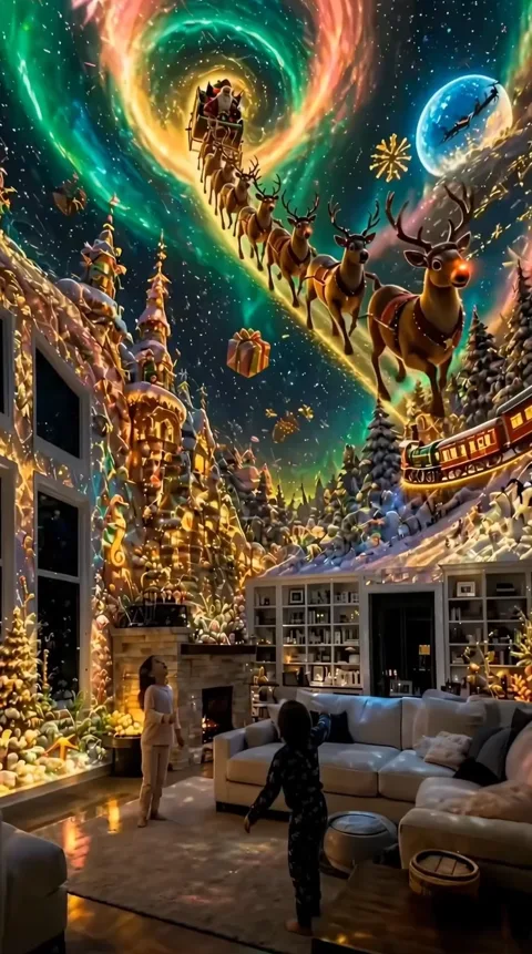 287｜ツリーがいらないクリスマスプロジェクター