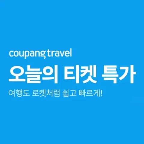 🔥 오늘의 티켓 특가 🔥