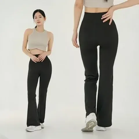 부츠컷 레깅스 런닝 헬스 하의