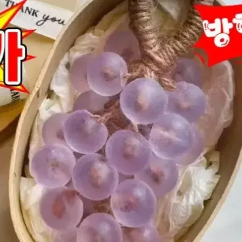 [511] 세면대에 거는 포도송이 비누