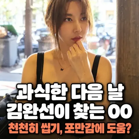 482.김완선체중조절비법