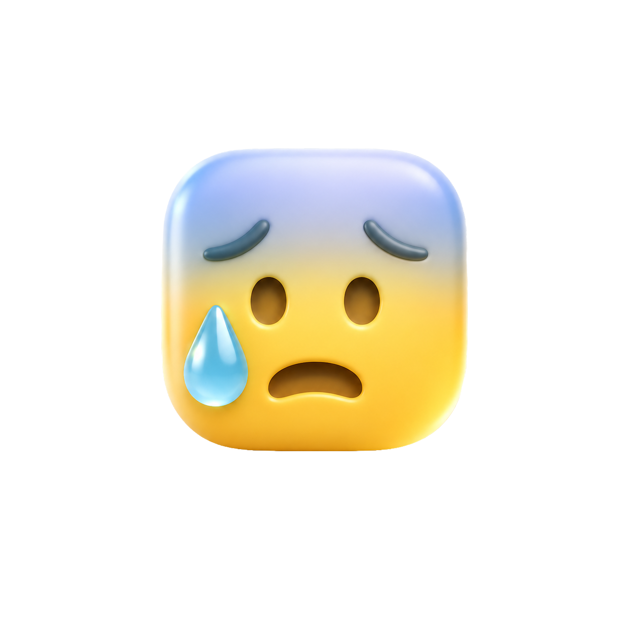 걱정하는 표정